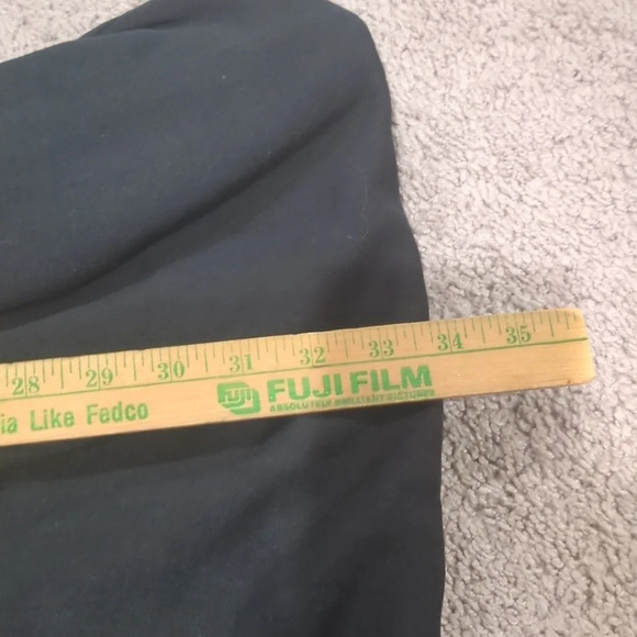 Juicy Couture Black Jacket Dress Gold Buttons Size Medium FLAWS - Picture 7 of 9